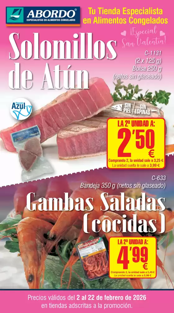 Catálogo Abordo en Cáceres | Precios válidos del 2 al 22 de febrero de 2026 | 2026-02-02T00:00:00.000Z - 2026-02-22T00:00:00.000Z