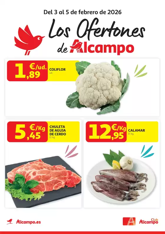 Catálogo Alcampo en Villalbilla | Del 3 al 5 de febrero de 2026 | 2026-02-03T00:00:00.000Z - 2026-02-05T00:00:00.000Z