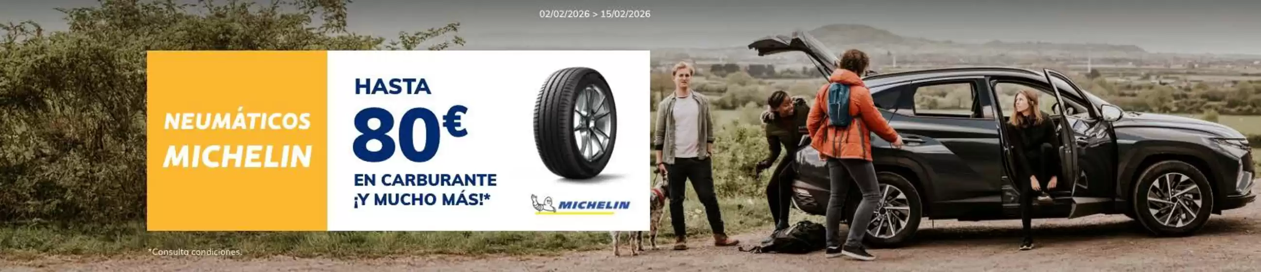 Catálogo Norauto en Deifontes | Hasta 80€ En Carburante ¡y Mucho Más! | 2026-02-03T00:00:00.000Z - 2026-02-15T00:00:00.000Z