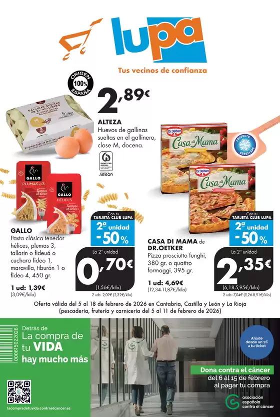 Catálogo Supermercados Lupa en Baena | Tus vecinos de confianza | 2026-02-05T00:00:00.000Z - 2026-02-18T00:00:00.000Z