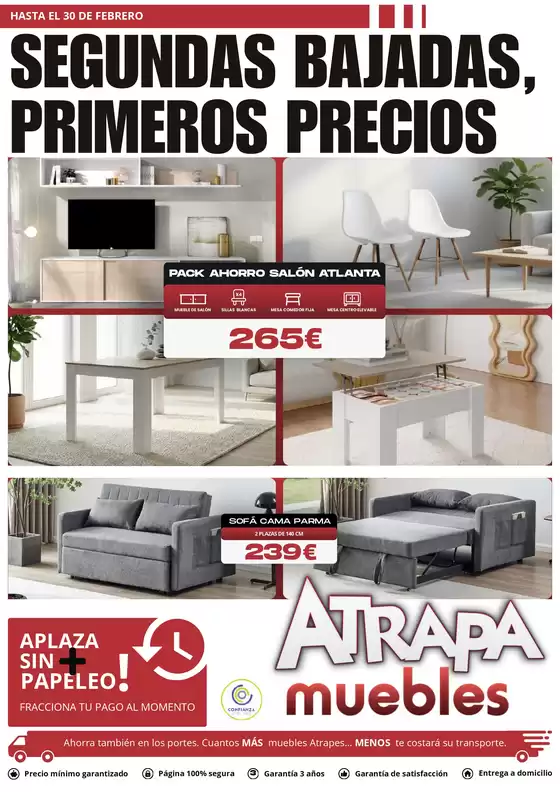 Catálogo ATRAPAmuebles en Carrión de los Céspedes | Atrapamuebles. Tu tienda de muebles ONLINE | 2026-02-01T00:00:00.000Z - 2026-02-28T00:00:00.000Z