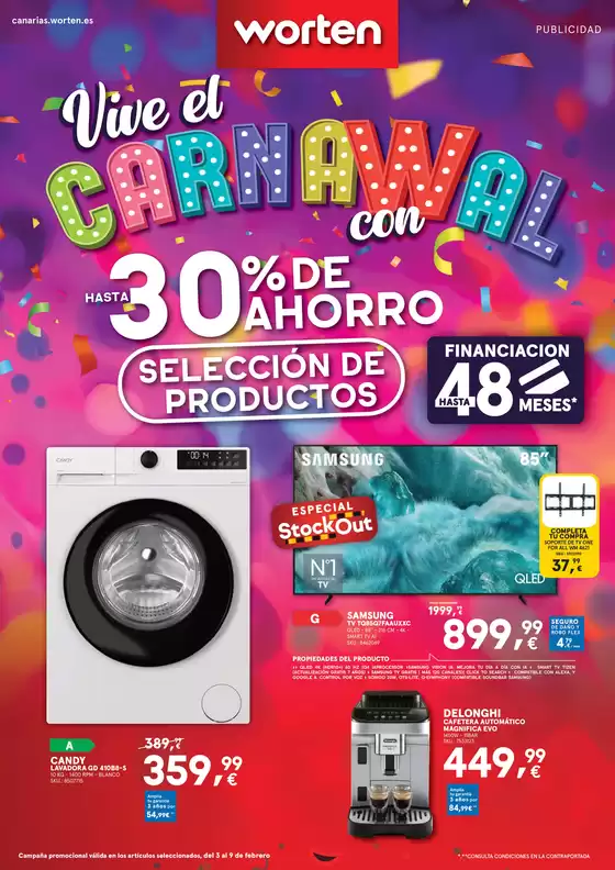 Catálogo Worten en Palamos | Hasta 30% De Ahorro | 2026-02-03T00:00:00.000Z - 2026-02-09T00:00:00.000Z