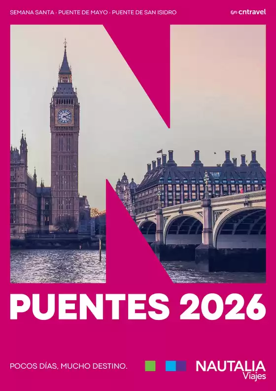 Catálogo Nautalia Viajes en Murcia | Puentes 2026 | 2026-02-04T00:00:00.000Z - 2026-12-31T00:00:00.000Z