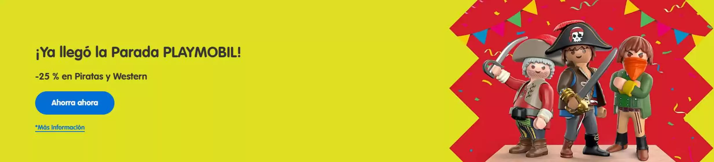 Catálogo Playmobil en Madrid | -25% en Piratas y Western | 2026-02-04T00:00:00.000Z - 2026-02-09T00:00:00.000Z