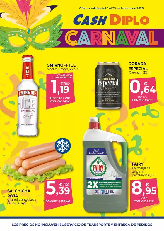 Catálogo CashDiplo en Guareña | Ofertas válidas del 5 al 25 de febrero de 2026 | 2026-02-05T00:00:00.000Z - 2026-02-25T00:00:00.000Z