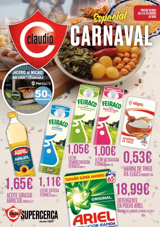 Catálogo Claudio en Quart de Poblet | Especial Carnaval | 2026-02-05T00:00:00.000Z - 2026-02-18T00:00:00.000Z