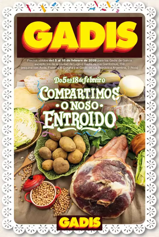 Catálogo Gadis en Quart de Poblet | Precios válidos del 5 al 18 de febrero de 2026 | 2026-02-05T00:00:00.000Z - 2026-02-18T00:00:00.000Z