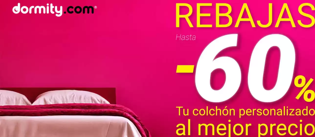Catálogo Dormity en San Javier | Hasta -60% | 2026-02-05T00:00:00.000Z - 2026-02-18T00:00:00.000Z