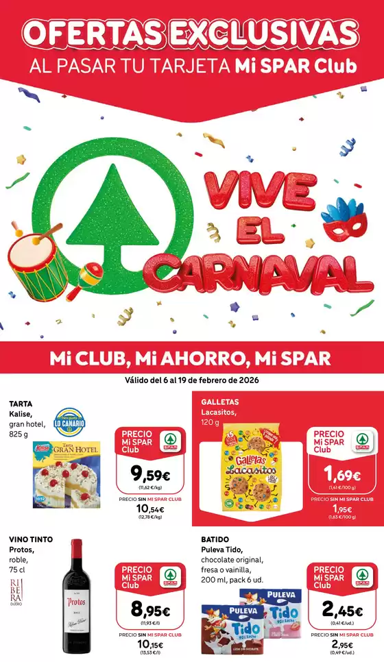 Catálogo SPAR Gran Canaria en Salamanca | Válido del 6 al 19 de febrero de 2026 | 2026-02-06T00:00:00.000Z - 2026-02-19T00:00:00.000Z