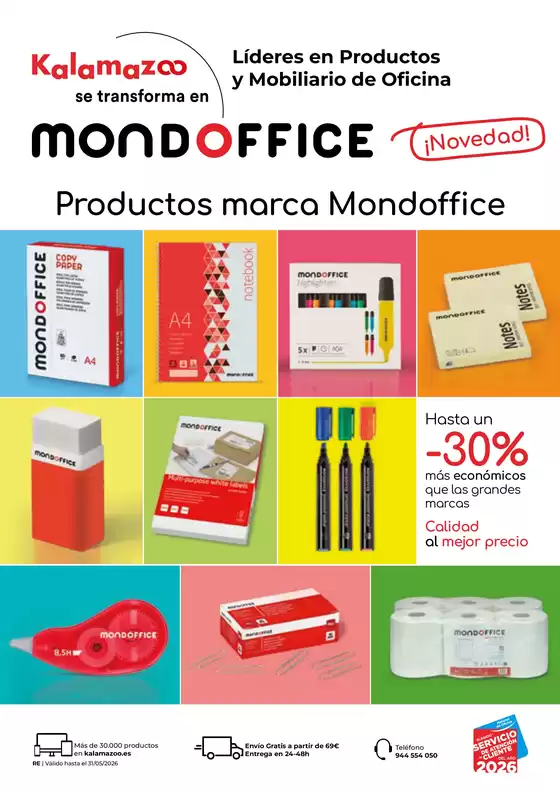 Catálogo Staples Kalamazoo en Poio | Hasta un -30% más económicos que las grandes marcas | 2026-02-06T00:00:00.000Z - 2026-05-31T00:00:00.000Z