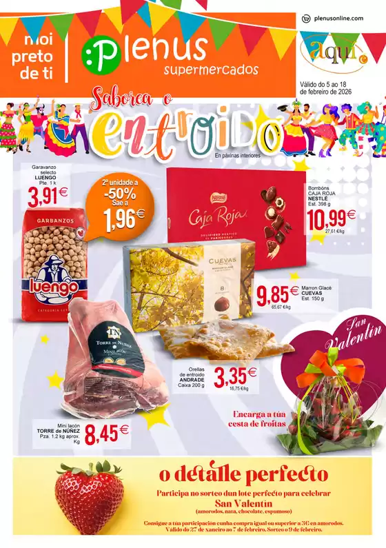 Catálogo Plenus Supermercados en Salamanca | Saborea O Entroido  | 2026-02-06T00:00:00.000Z - 2026-02-18T00:00:00.000Z