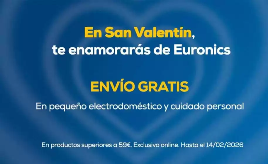 Catálogo Euronics en Mataró | Envío gratis | 2026-02-06T00:00:00.000Z - 2026-02-14T00:00:00.000Z