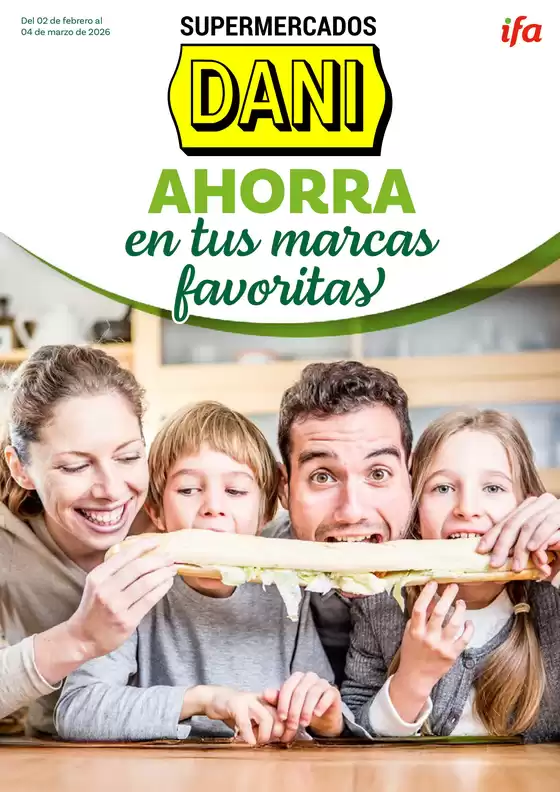 Catálogo Supermercados Dani | Del 02 de febrero al 04 de marzo de 2026 | 2026-02-02T00:00:00.000Z - 2026-03-04T00:00:00.000Z