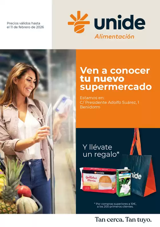 Catálogo UNIDE Alimentación en Sant Julià de Lòria |  Ven a conocer tu nuevo supermercado | 2026-02-06T00:00:00.000Z - 2026-02-11T00:00:00.000Z