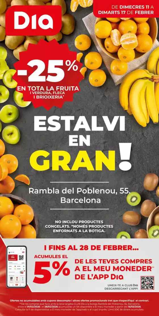 Catálogo Dia en Novelda | Estalvi en gran del 11/02 al 17/02 | 2026-02-11T00:00:00.000Z - 2026-02-17T00:00:00.000Z