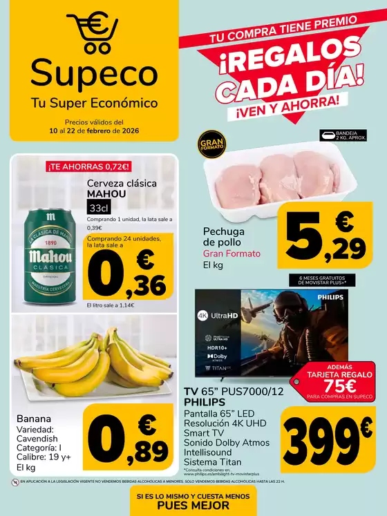 Catálogo Supeco en Pastoriza | Supeco, tu super económico en Alcorcón | 2026-02-10T00:00:00.000Z - 2026-02-22T00:00:00.000Z