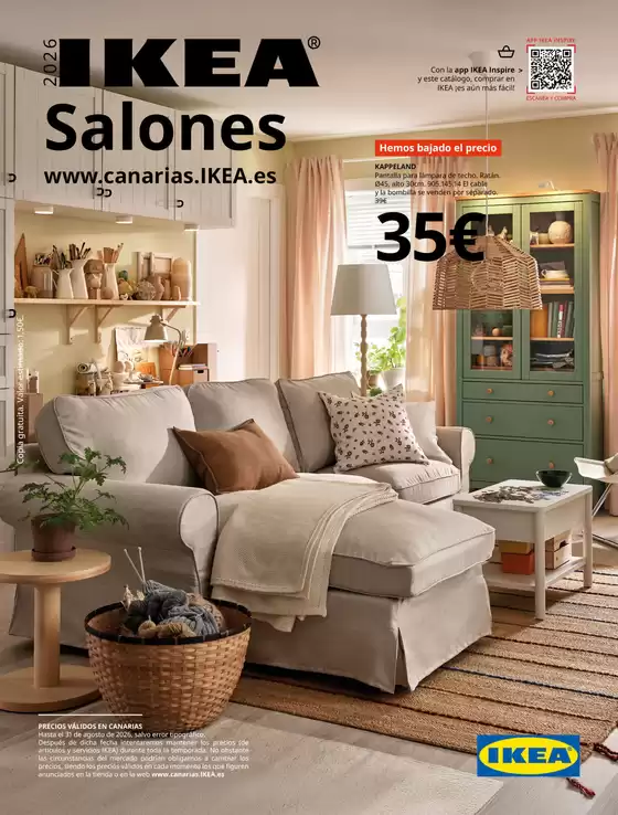 Catálogo IKEA en Palma de Mallorca | Salones | 2026-02-09T00:00:00.000Z - 2026-08-31T00:00:00.000Z