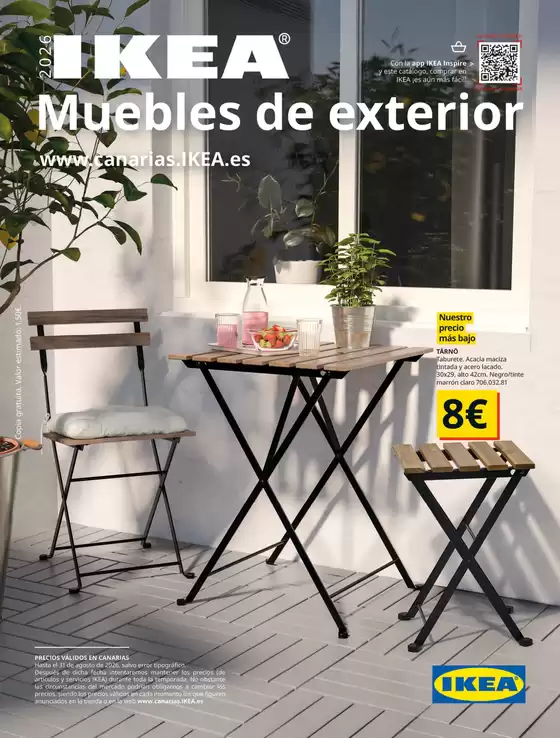 Catálogo IKEA en Palma de Mallorca | Muebles de exterior | 2026-02-09T00:00:00.000Z - 2026-08-31T00:00:00.000Z