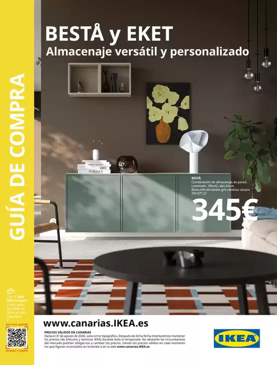 Catálogo IKEA en Palma de Mallorca | BESTÅ y EКЕТ Almacenaje versátil y personalizado | 2026-02-09T00:00:00.000Z - 2026-08-31T00:00:00.000Z