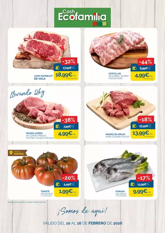 Catálogo Cash Ecofamilia | ¡Somos de aquí! | 2026-02-10T00:00:00.000Z - 2026-02-16T00:00:00.000Z