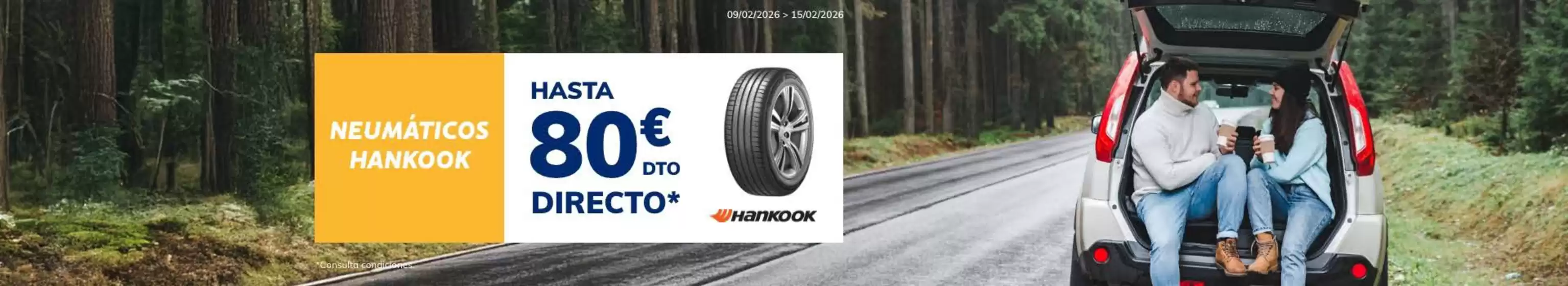 Catálogo Norauto en Sarria | Hasta 80€ dto directo | 2026-02-10T00:00:00.000Z - 2026-02-15T00:00:00.000Z