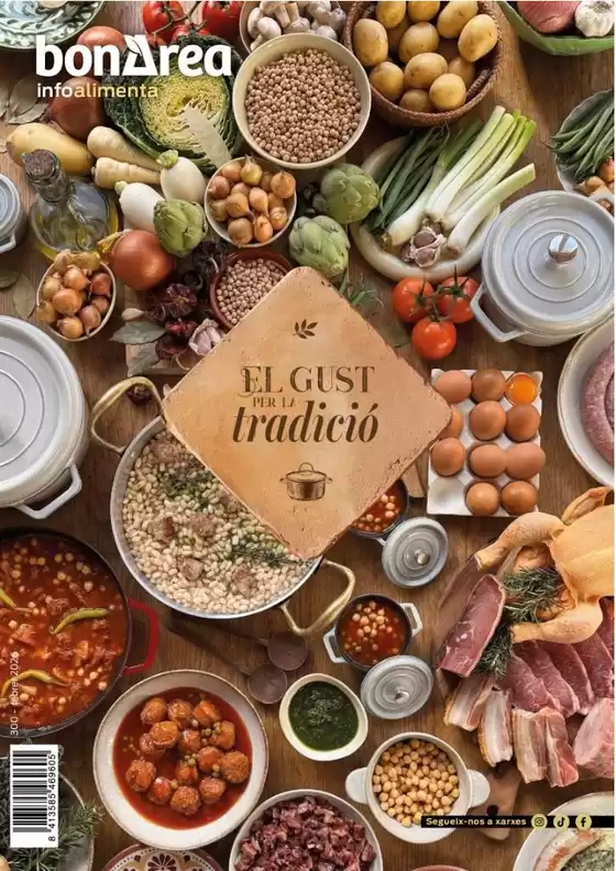 Catálogo bonÀrea en Sant Pere de Ribes | El Gust Per La Tradició | 2026-02-01T00:00:00.000Z - 2026-02-28T00:00:00.000Z