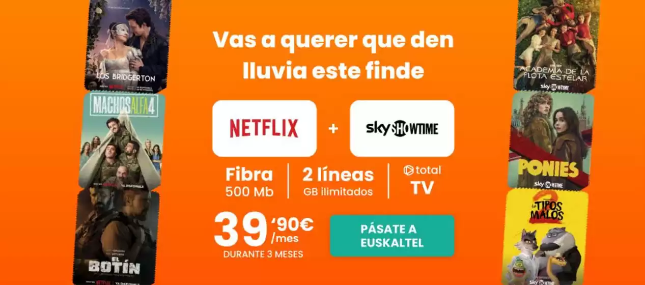 Catálogo Euskaltel en Errenteria | Promoción  | 2026-02-11T00:00:00.000Z - 2026-02-24T00:00:00.000Z