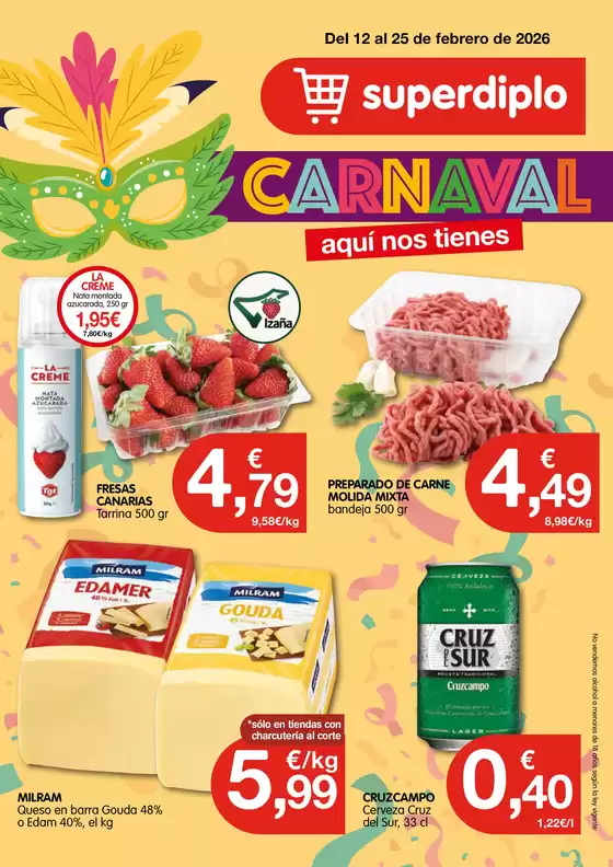 Catálogo CashDiplo en Jerez de la Frontera | Carnaval Aquí Nos Tienes | 2026-02-12T00:00:00.000Z - 2026-02-25T00:00:00.000Z