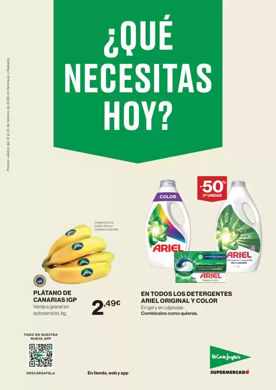 Catálogo El Corte Inglés en Grove | ¿Qué Necesitas Hoy? | 2026-02-12T00:00:00.000Z - 2026-02-25T00:00:00.000Z