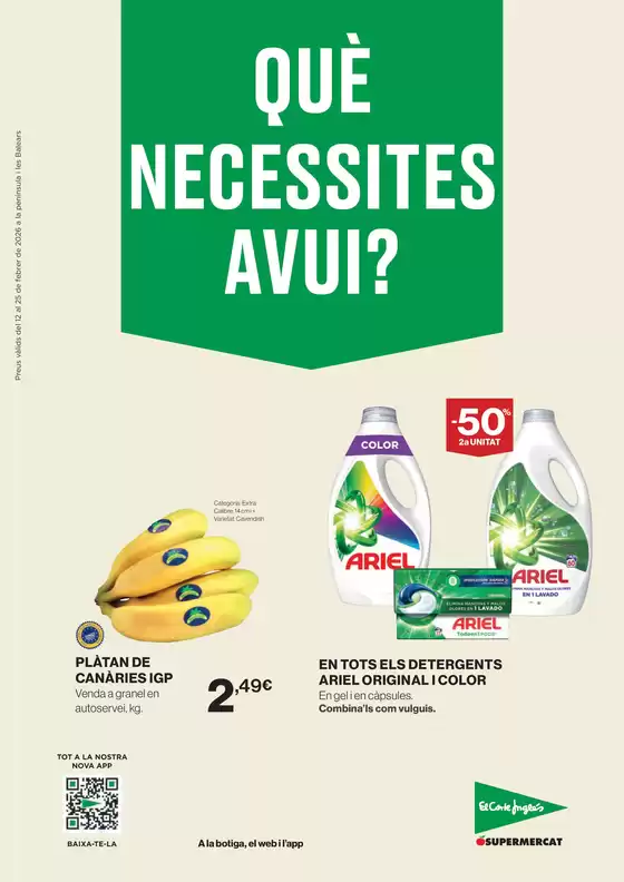 Catálogo El Corte Inglés en Grove | Què Necessites Avui? | 2026-02-12T00:00:00.000Z - 2026-02-25T00:00:00.000Z