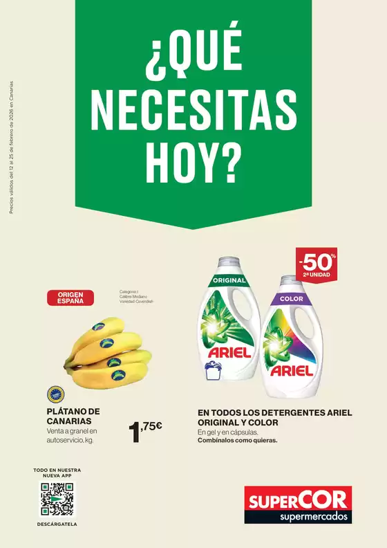 Catálogo Supercor en Petrer | Qué necesitas hoy | 2026-02-13T00:00:00.000Z - 2026-02-25T00:00:00.000Z