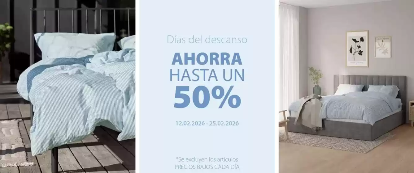 Catálogo JYSK en San Roque | Días del descanso | 2026-02-13T00:00:00.000Z - 2026-02-25T00:00:00.000Z