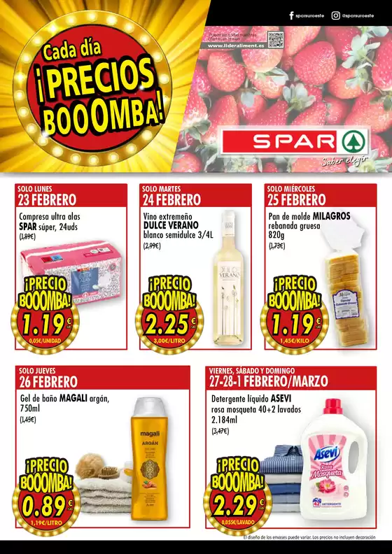 Catálogo SPAR en Ponts | SPAR bombazos | 2026-02-23T00:00:00.000Z - 2026-03-01T00:00:00.000Z