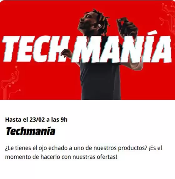 Catálogo MediaMarkt en Cardedeu | Techmanía | 2026-02-16T00:00:00.000Z - 2026-02-23T00:00:00.000Z