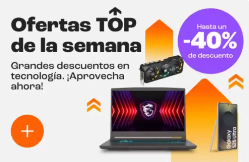 Catálogo PC Componentes en El Ejido | Ofertas TOP de la semana | 2026-02-16T00:00:00.000Z - 2026-02-22T00:00:00.000Z