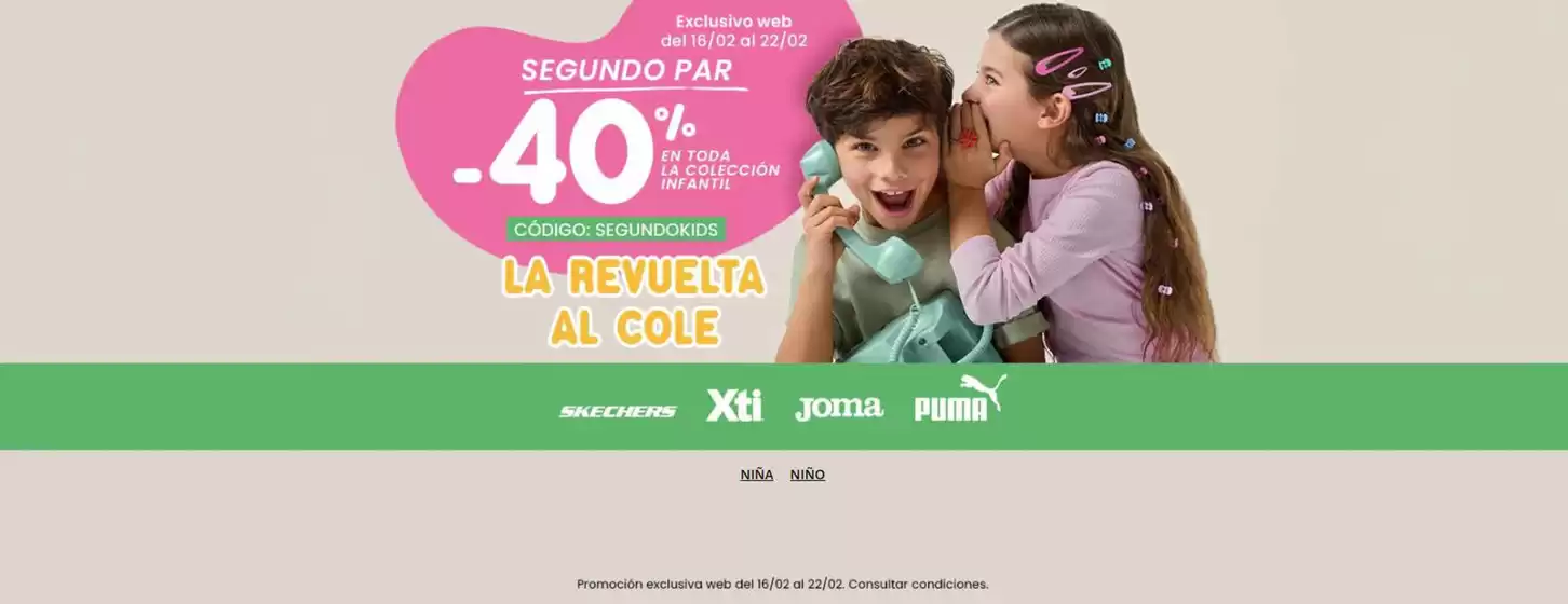 Catálogo Fosco en Lugones | Segundo Par -40 En Toda La Colección Infantil | 2026-02-16T00:00:00.000Z - 2026-02-22T00:00:00.000Z