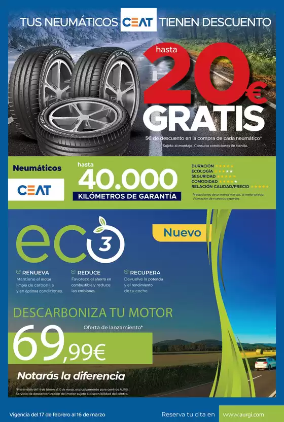 Catálogo Aurgi en Paracuellos de Jarama | Hasta 20€ GRATIS | 2026-02-17T00:00:00.000Z - 2026-03-16T00:00:00.000Z