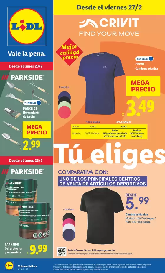 Catálogo Lidl en Córdoba | ¡Bazar Lidl! Ofertas válidas del 23/02 al 01/03 | 2026-02-23T00:00:00.000Z - 2026-03-01T00:00:00.000Z