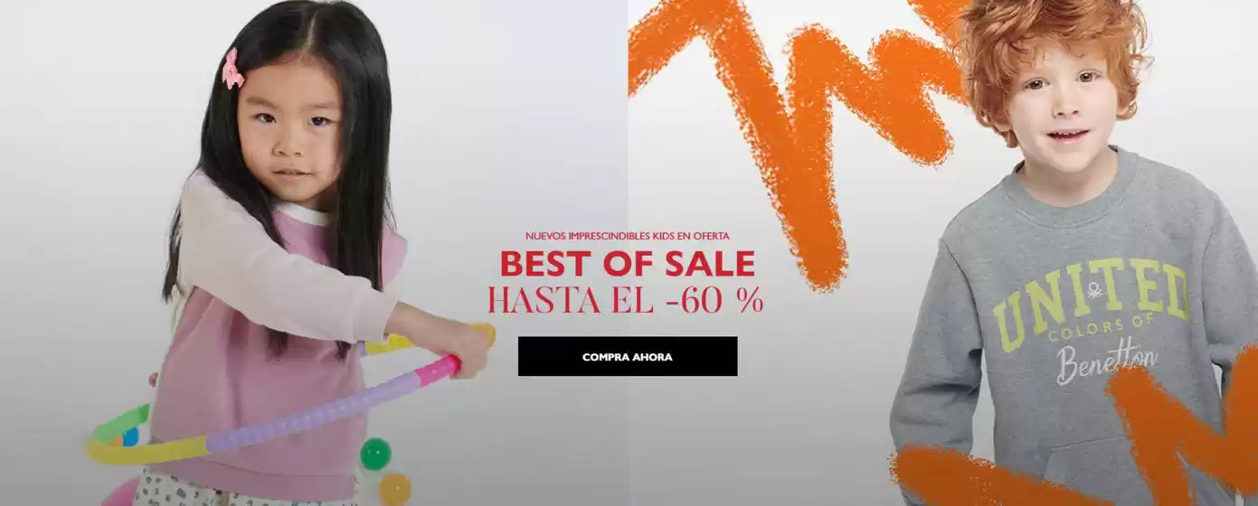 Catálogo United Colors Of Benetton en Lleida | Rebajas | 2026-02-17T00:00:00.000Z - 2026-03-01T00:00:00.000Z