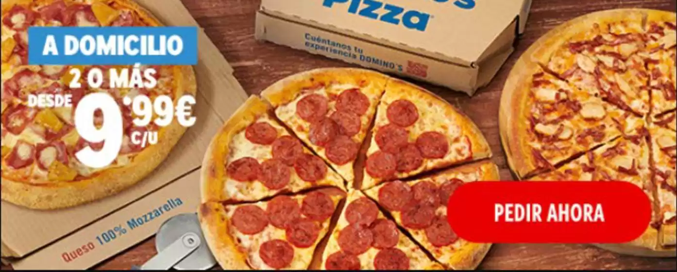 Catálogo Domino's Pizza en Ferrol | Promociones | 2026-02-18T00:00:00.000Z - 2026-02-28T00:00:00.000Z