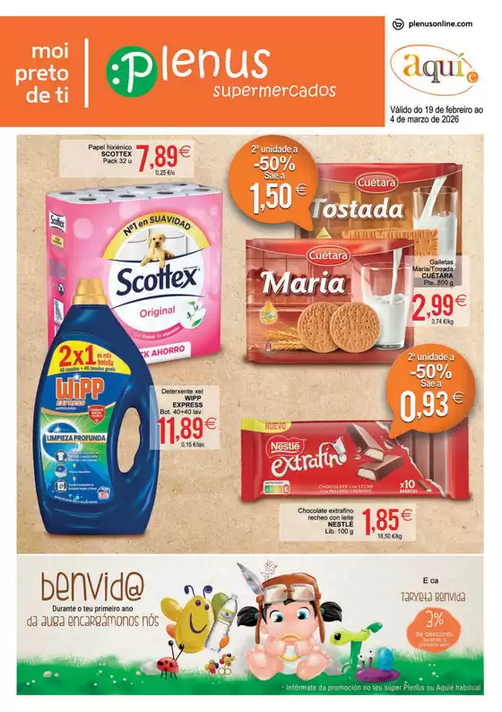 Catálogo Plenus Supermercados | Válido do 19 de febreiro ao 4 de marzo de 2026 | 2026-02-19T00:00:00.000Z - 2026-03-04T00:00:00.000Z