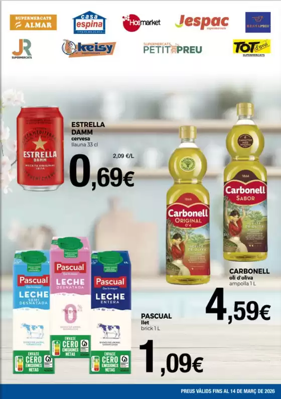 Catálogo Supermercats Jespac | Preus Valids Fins Al 14 De Març De 2026 | 2026-02-19T00:00:00.000Z - 2026-03-14T00:00:00.000Z