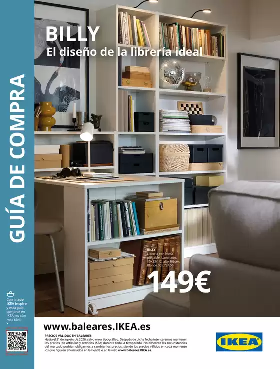 Catálogo IKEA en Fuengirola | BILLY el diseño de la librería ideal | 2026-02-19T00:00:00.000Z - 2026-08-31T00:00:00.000Z