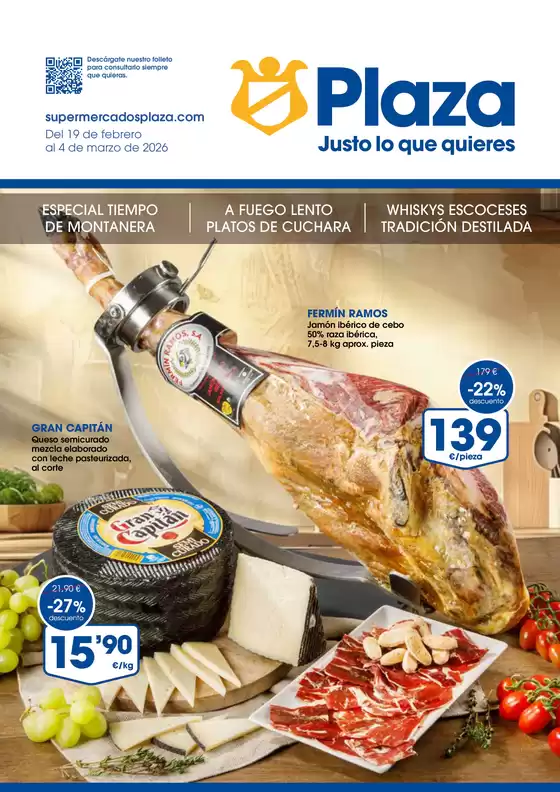 Catálogo Supermercados Plaza en Magallón | Del 19 de febrero al 4 de marzo de 2026 | 2026-02-20T00:00:00.000Z - 2026-03-04T00:00:00.000Z