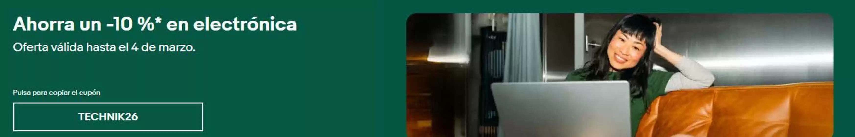 Catálogo eBay en Colmenar Viejo | Ahorra un -10 % en electrónica | 2026-02-20T00:00:00.000Z - 2026-03-04T00:00:00.000Z