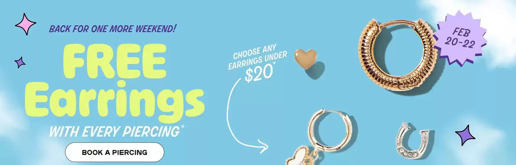 Catálogo Claire's en Valencia | Oferta | 2026-02-20T00:00:00.000Z - 2026-02-22T00:00:00.000Z