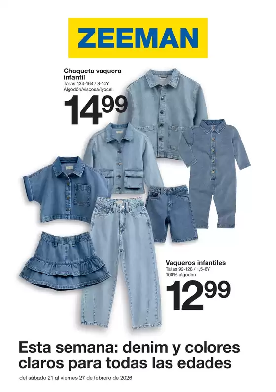 Catálogo ZEEMAN en Vitoria | Del sábado 21 al viernes 27 de febrero de 2026 | 2026-02-23T00:00:00.000Z - 2026-02-27T00:00:00.000Z