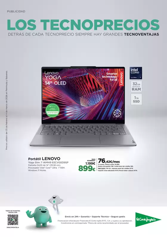 Catálogo El Corte Inglés en A Coruña | Los Tecnoprecios | 2026-02-23T00:00:00.000Z - 2026-03-04T00:00:00.000Z