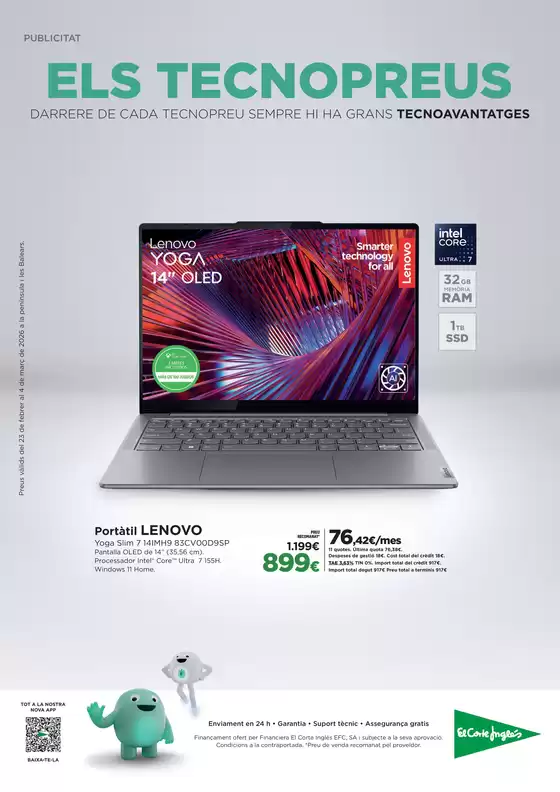 Catálogo El Corte Inglés en A Coruña | Els Tecnopreus | 2026-02-23T00:00:00.000Z - 2026-03-04T00:00:00.000Z