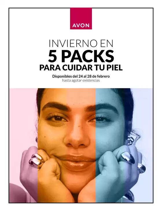 Catálogo AVON en Benicàssim | Invierno En 5 Packs Para Cuidar Tu Piel | 2026-02-24T00:00:00.000Z - 2026-02-28T00:00:00.000Z